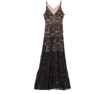 Nordstrom Dress the Population black lace dress
